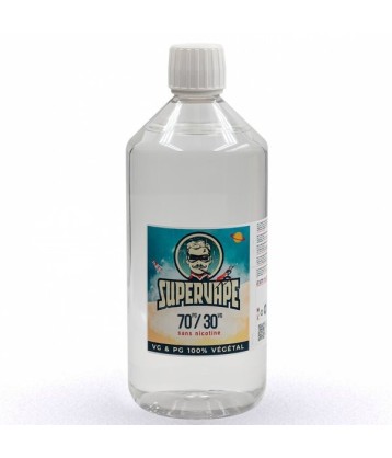 Base 1 litre 70PG/30VG - SuperVape fabriqué par Supervape de D.I.Y Faites le vous-même