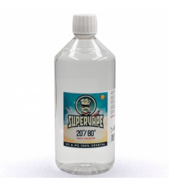 Base 1 litre 20PG/80VG - SuperVape fabriqué par Supervape de D.I.Y Faites le vous-même