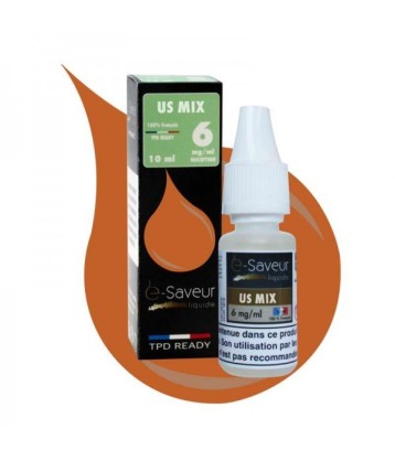 Tabac US Mix - E-saveur 10ml fabriqué par E-Saveur de E-Saveur