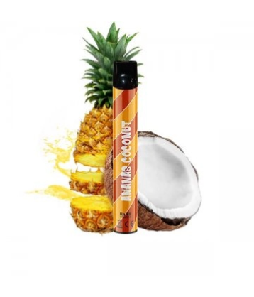 Ananas Coconut Wpuff Liquideo fabriqué par Liquideo de Wpuff by Liquideo