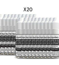 PACK 20 Booster sel de nicotine 20 mg Liquideo fabriqué par Liquideo de Accueil
