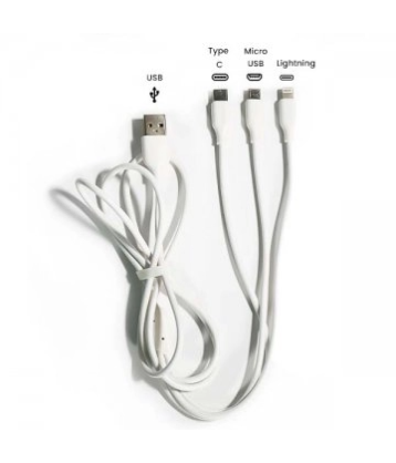Cable 3 en 1 Multifonctions fabriqué par  de Accessoires