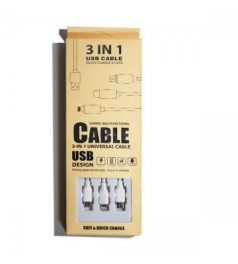 Cable 3 en 1 Multifonctions fabriqué par  de Accessoires