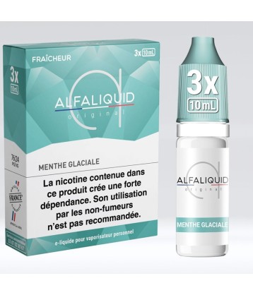 Tripack Menthe Glacial - Alfaliquid fabriqué par Alfaliquid de Alfaliquid