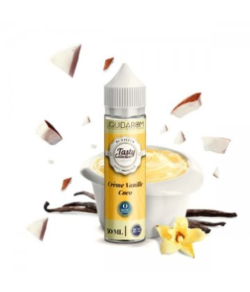 Crème Vanille Coco 50ml - Tasty Collection fabriqué par Liquidarom de Liquidarom Tasty Collection