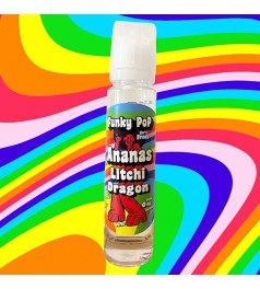 Ananas Litchi Dragon Funky Pop 50ml fabriqué par  de Accueil