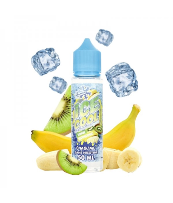 Kiwi Banane 0mg 50ml - Ice Cool by Liquidarom fabriqué par Liquidarom de Liquidarom ❤️