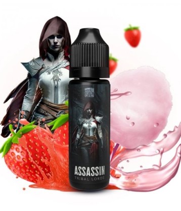 Assassin 50ml (Barbe à Papa à La Fraise) - Tribal Lords by Tribal Force - Tribal Force  - Tribal Force  - 24,90 €