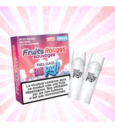 Cartouche Fruits Rouges Sauvages - Big Puff Reload