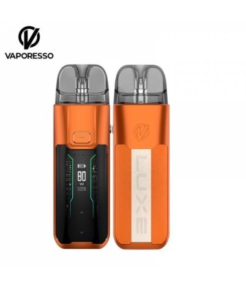 Cigarette électronique Kit Luxe XR Max (Leather version) - Vaporesso - coral orange