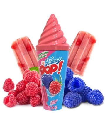 Pop Raspberry Blue Raspberry 50ML - Freez Pop - Les 50 ml avec boosters OFFERTS  - Vape Maker  - 24,90 €