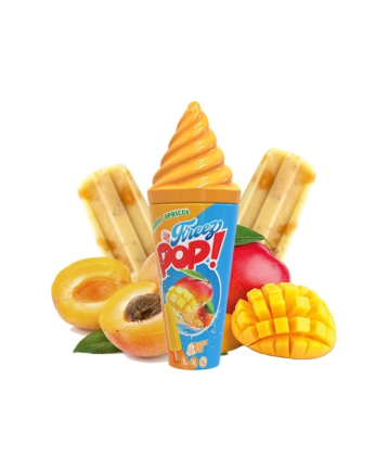 Pop Mango Apricot 50ML - Freez Pop - Les 50 ml avec boosters OFFERTS  - Vape Maker  - 24,90 €