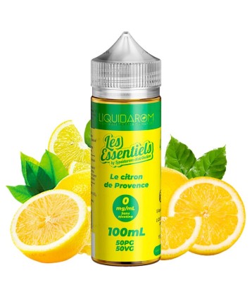 Le Citron de provence 100ML - Les Essentiels - Liquidarom Les Essentiels  - T-Juice  - 39,80 €