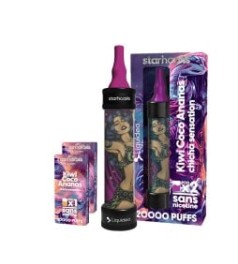 Kit Chicha Kiwi Coco Ananas - Starhooks by Liquideo