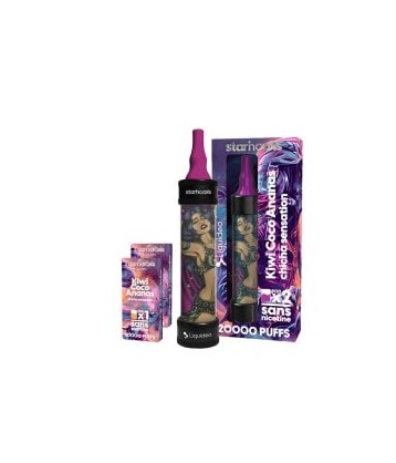 Kit Chicha Kiwi Coco Ananas - Starhooks by Liquideo - Liquideo Starhooks  - Liquideo Starhooks  - 0,00 €