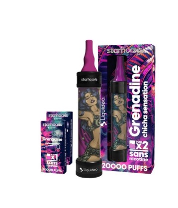 Kit Chicha Grenadine - Starhooks by Liquideo - Liquideo Starhooks  - Liquideo Starhooks  - 0,00 €