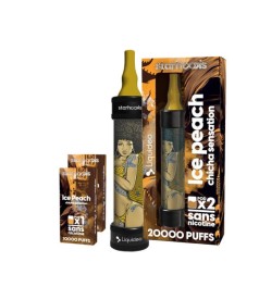Kit Chicha Peach Ice - Starhooks by Liquideo