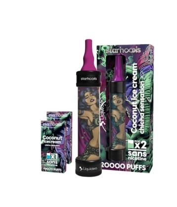 Kit Chicha Coconut Ice Cream - Starhooks by Liquideo - Liquideo Starhooks  - Liquideo Starhooks  - 0,00 €