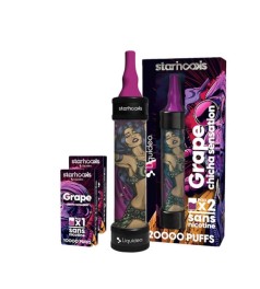Kit Chicha Grape - Starhooks by Liquideo