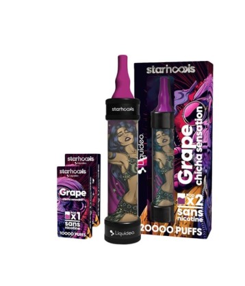 Kit Chicha Grape - Starhooks by Liquideo - Liquideo Starhooks  - Liquideo Starhooks  - 0,00 €