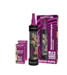Kit Chicha Watermelon Bubble Gum - Starhooks by Liquideo