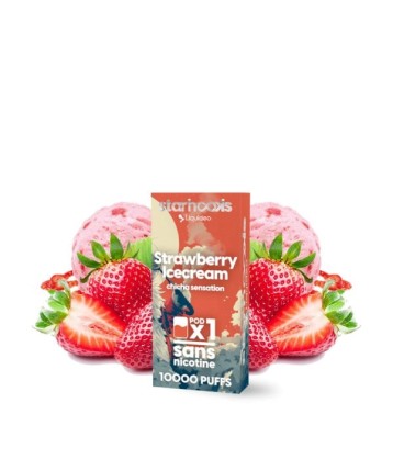 Cartouche Pré-remplie Strawberry Ice Cream - Starhooks by Liquideo - Liquideo Starhooks  - Liquideo Starhooks  - 0,00 €