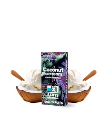 Cartouche Pré-remplie Coconut Ice Cream - Starhooks by Liquideo - Liquideo Starhooks  - Liquideo Starhooks  - 0,00 €