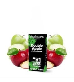 Cartouche Pré-remplie Double Apple - Starhooks by Liquideo