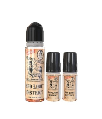 Red Light District 40ml + 2 Booster 10ml - MoonShiners - Moonshiners  - Moonshiners  - 0,00 €