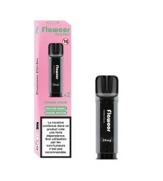 Cartouche Pomme Pêche / 2PCS FLAWOOR POD PRO
