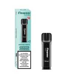 Cartouche Menthe Verte / 2PCS - FLAWOOR POD PRO