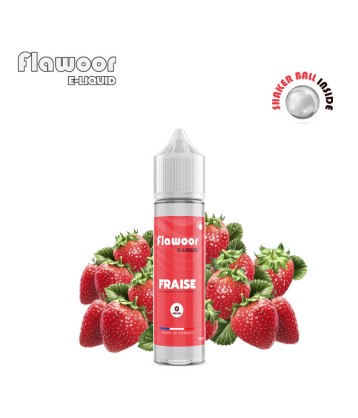 Fraise 50ML - FLAWOOR E-LIQUID - FLAWOOR E-LIQUID  - FLAWOOR E-LIQUID  - 0,00 €