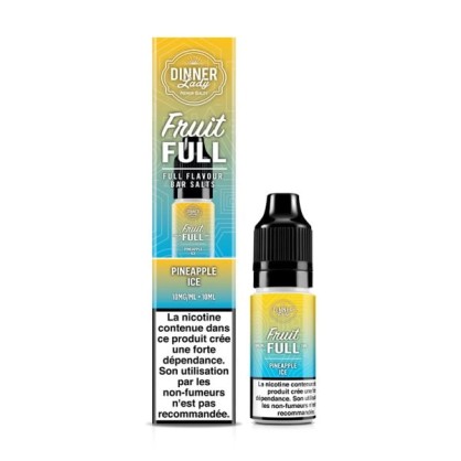 Pineapple Ice Nic Salts 10ml - Fruit Full - Dinner Lady  - Dinner Lady  - 0,00 €