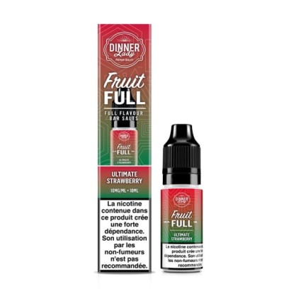 Ultimate Strawberry Nic Salts 10ml - Fruit Full - Dinner Lady  - Dinner Lady  - 0,00 €