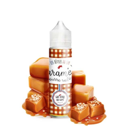 E-liquide Caramel Beurre Salé 50ml – Le Coq qui Vape