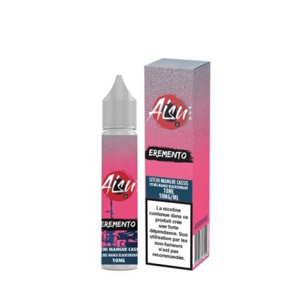 Litchi Mangue Cassis Sel de Nicotine 10ml - Aisu Eremento - Aisu Eremento  - Aisu Eremento  - 0,00 €