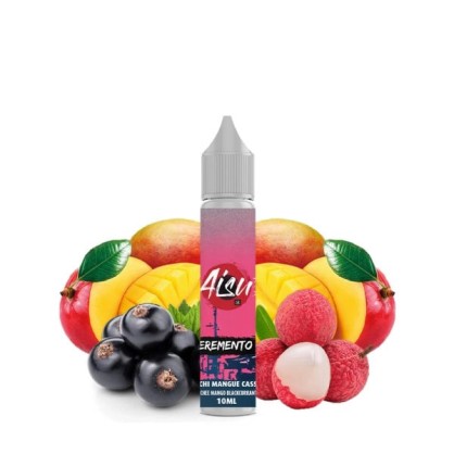 Litchi Mangue Cassis Sel de Nicotine 10ml - Aisu Eremento - Aisu Eremento  - Aisu Eremento  - 0,00 €