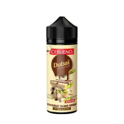 Dubaï Chocovape White 100ml - Cebueno - CEBUENO  -   - 0,00 €
