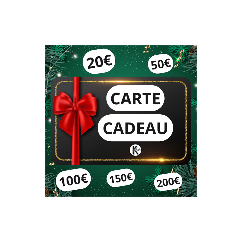 CARTE CADEAUX aux choix - Accueil - - 20,00 €