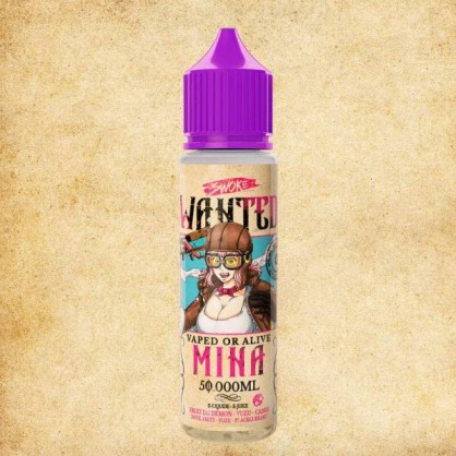 E-liquide Mina 50ml 0mg – Citron, Cassis & Fruit du Démon – Wanted by Swoke - SWOKE ⭐  -   - 22,90 €