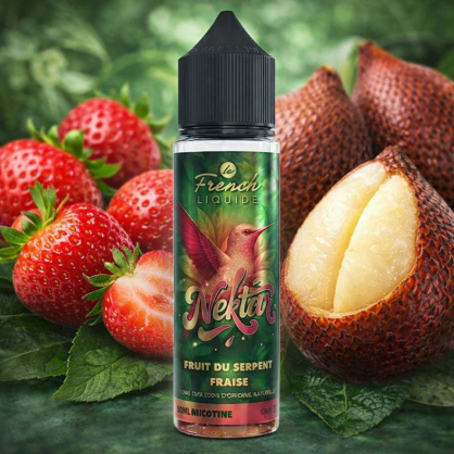 Fruit du Serpent Fraise 50ml Le French Liquide pas cher - Accueil  -   - 24,90 €