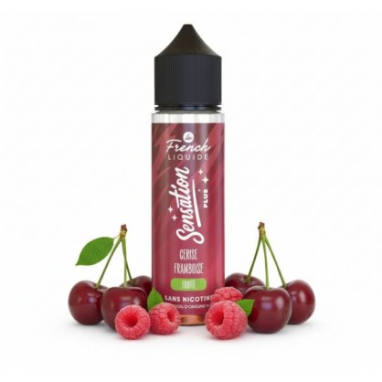 Cerise Framboise 50ml Le French Liquide Sensation Plus pas cher | -50 % + boosters - Accueil  -   - 24,90 €