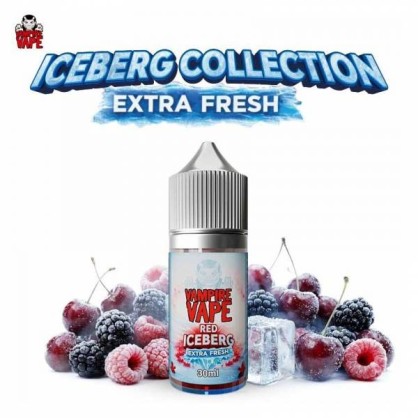 Concentré Red Iceberg 30ml Vampire Vape | Arôme DIY Fruits Rouges Glacés - Arôme Vampire Vape  -   - 12,90 €