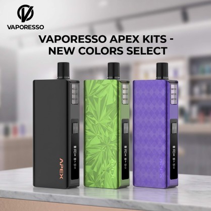 Kit Apex New colors - Vaporesso - Accueil  -   - 34,90 €