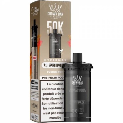 Cartouche Hyper Max Prime 50K Al Fakher pas cher | Klop's - PUFF AL Fakher  -   - 14,90 €