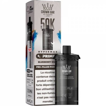 Cartouche Hyper Max Prime 50K Al Fakher pas cher | Klop's - PUFF AL Fakher  -   - 14,90 €