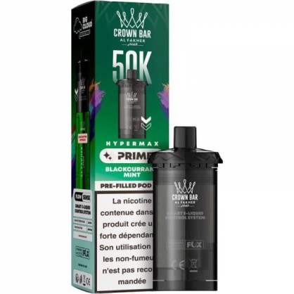 Cartouche Hyper Max Prime 50K Al Fakher pas cher | Klop's - PUFF AL Fakher  -   - 14,90 €