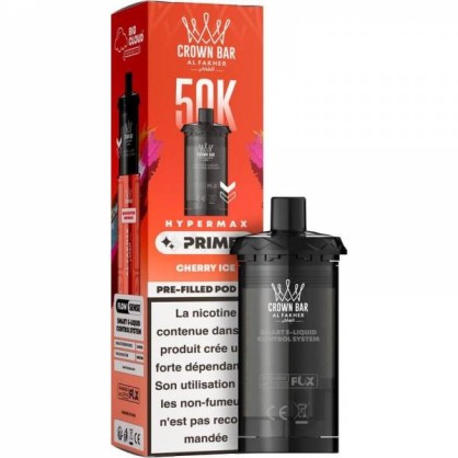 Cartouche Hyper Max Prime 50K Al Fakher pas cher | Klop's - PUFF AL Fakher  -   - 14,90 €