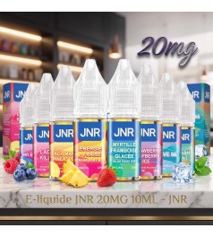 E-liquide JNR 20MG 10ML - JNR