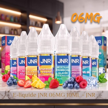 E-Liquide JNR 6MG 10ML - JNR - JNR  -   - 4,90 €
